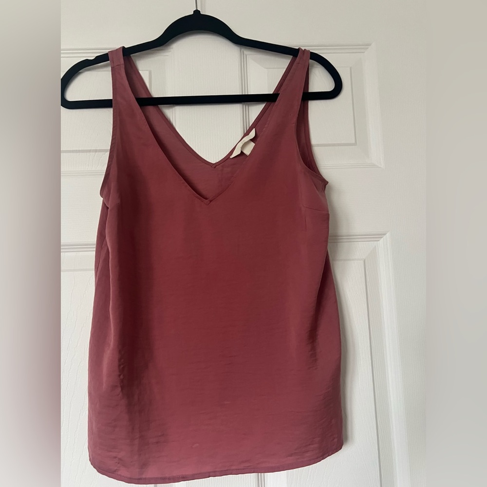 H&M Mauve Sleeveless Top size 4
